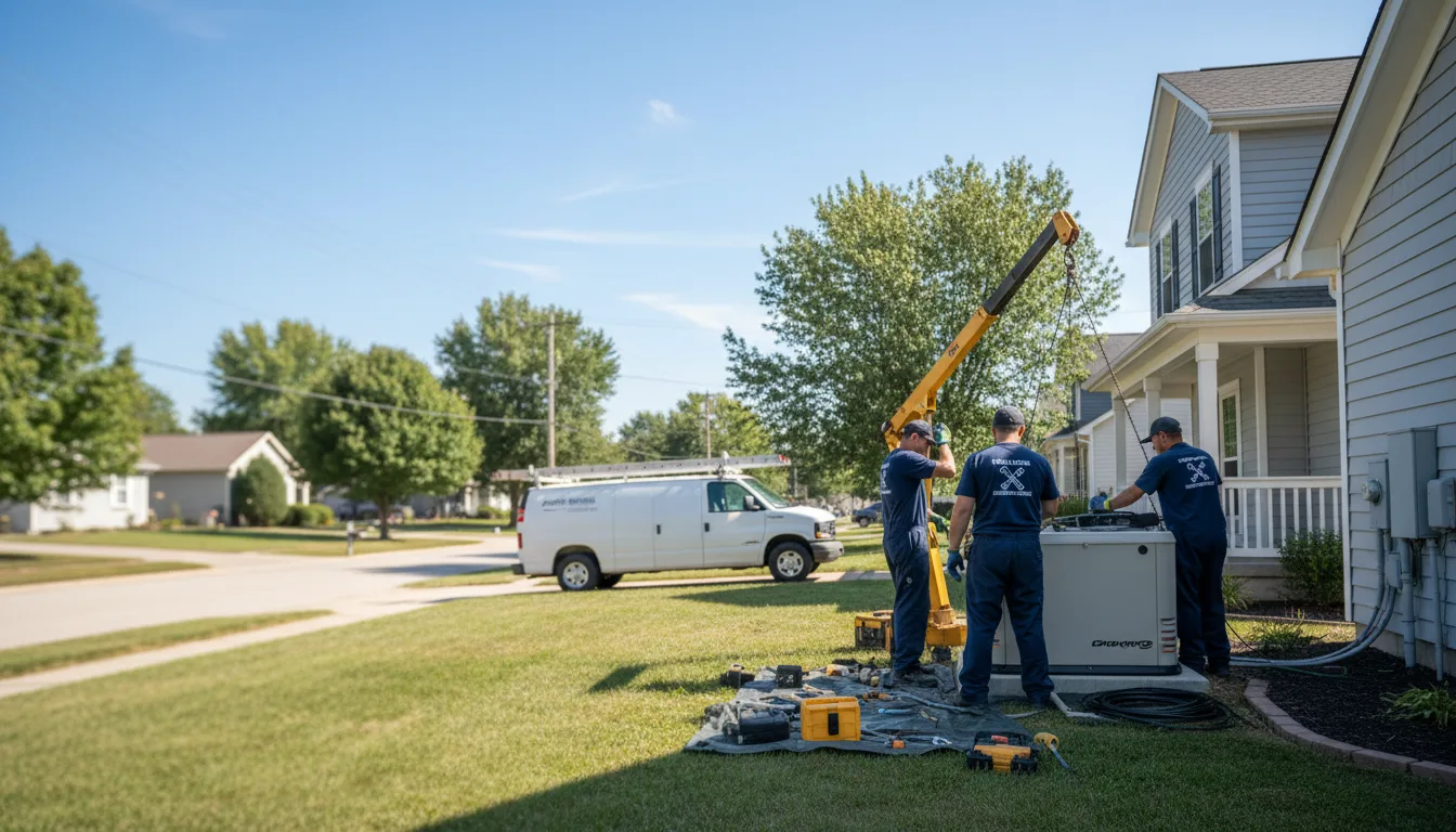 Generator Installation in Campus, IL near me